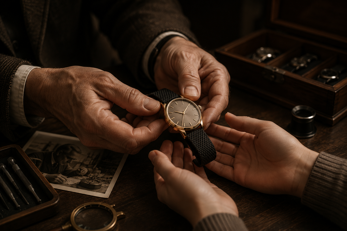 A refined timepiece designed with precision, elegance, and lasting character.
